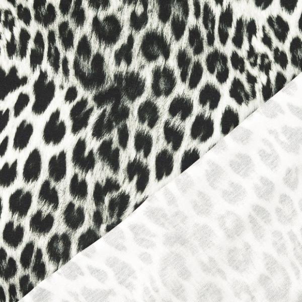 Stoffdesign Leo Grau – French Terry geraut